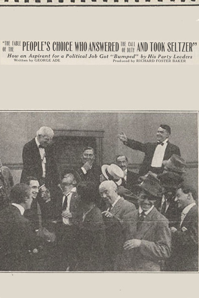 Póster de The Fable of the People's Choice Who Answered the Call of Duty and Took Seltzer