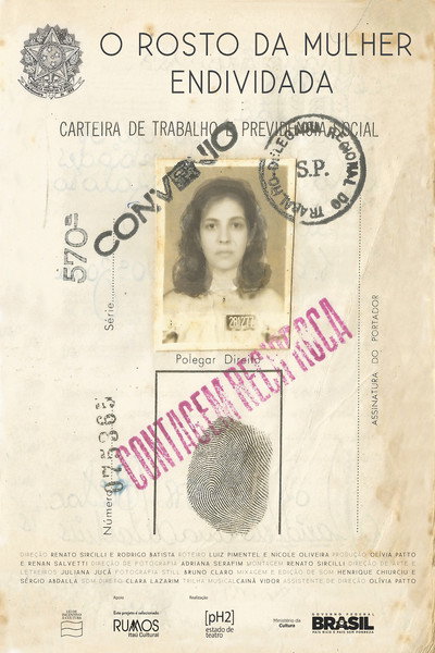 Póster de The Face of the Woman in Debt