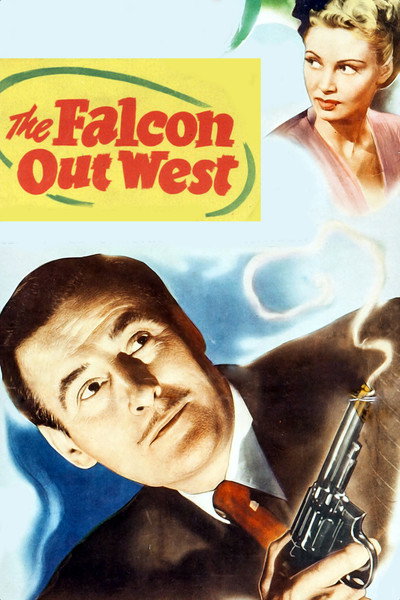 Póster de The Falcon Out West