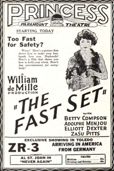 Póster de The Fast Set