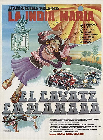 Póster de The Feathered Coyote