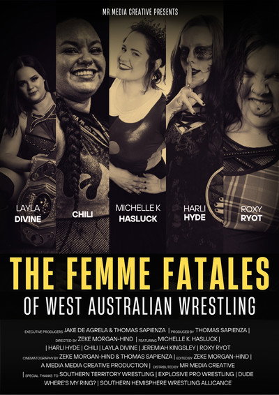 Póster de The Femme Fatales of West Australian Wrestling