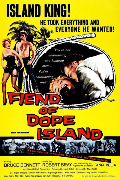 Póster de The Fiend of Dope Island