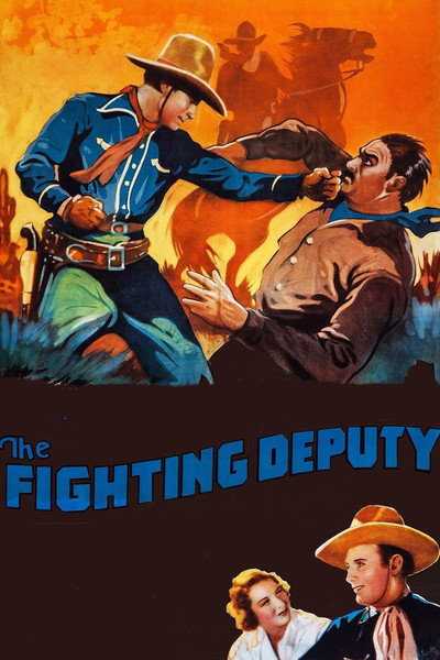 Póster de The Fighting Deputy
