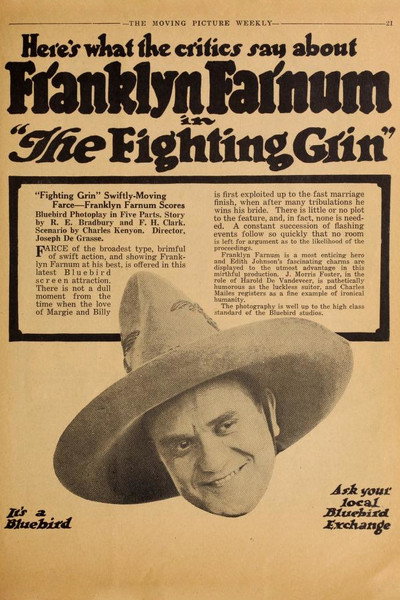 Póster de The Fighting Grin