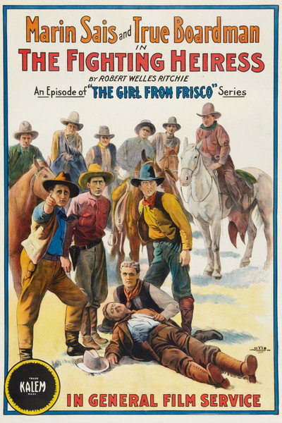 Póster de The Fighting Heiress