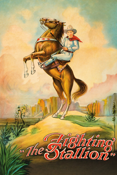 Póster de The Fighting Stallion