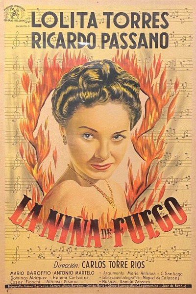 Póster de The Fire Girl