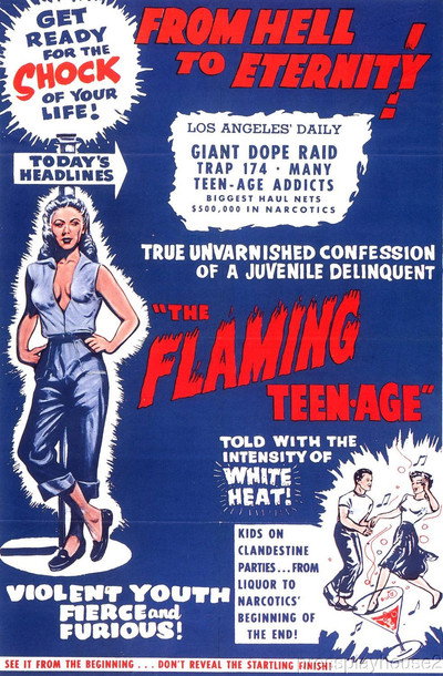 Póster de The Flaming Teenage