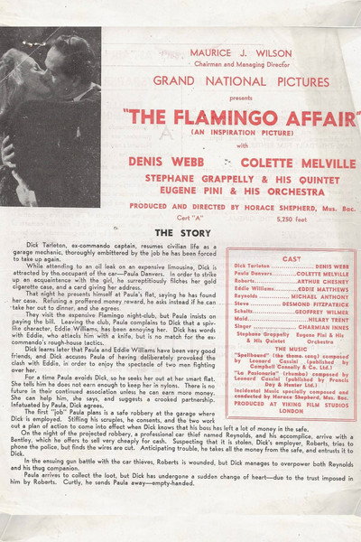 Póster de The Flamingo Affair
