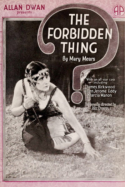 Póster de The Forbidden Thing