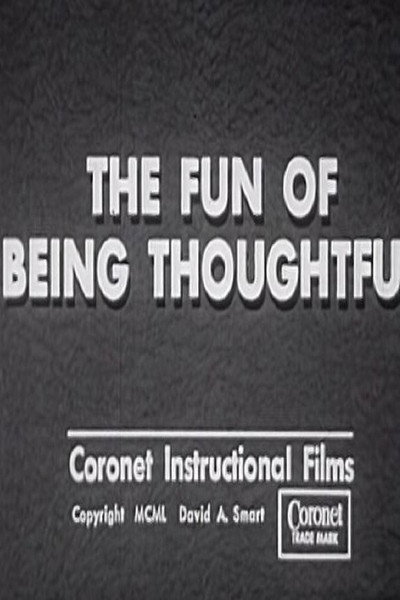 Póster de The Fun of Being Thoughtful