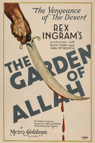 Póster de The Garden of Allah