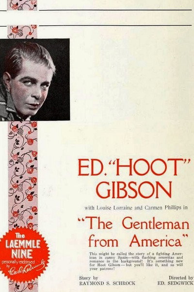 Póster de The Gentleman from America