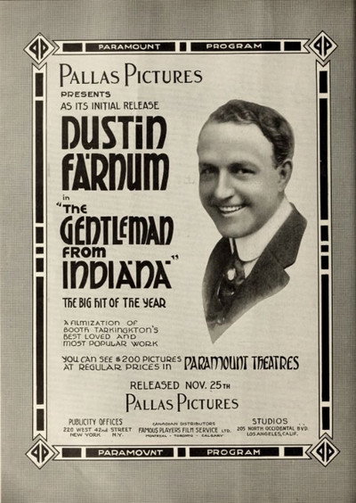 Póster de The Gentleman from Indiana