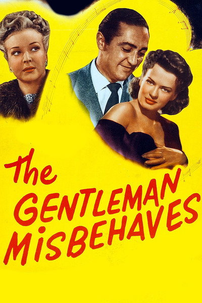 Póster de The Gentleman Misbehaves