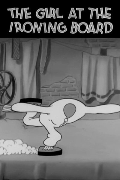 Póster de The Girl at the Ironing Board