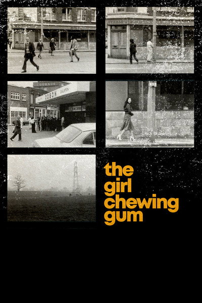 Póster de The Girl Chewing Gum