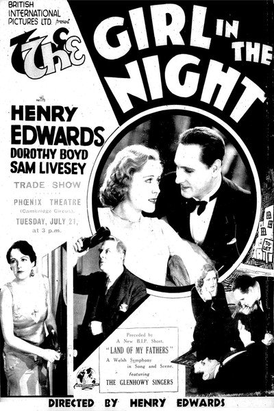 Póster de The Girl in the Night