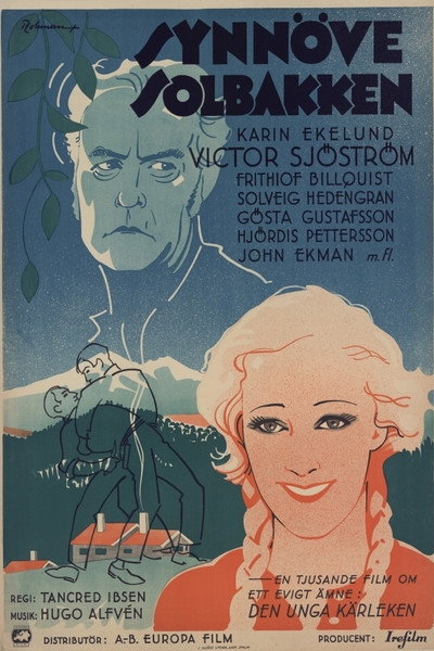 Póster de The Girl of Solbakken