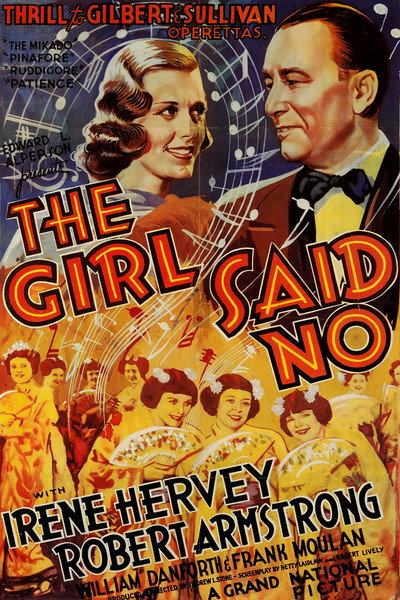 Póster de The Girl Said No