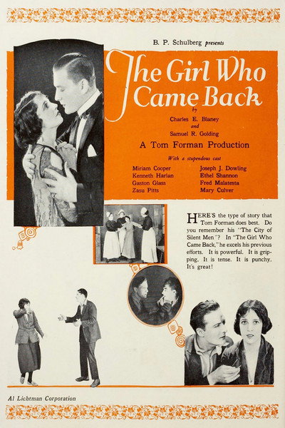Póster de The Girl Who Came Back