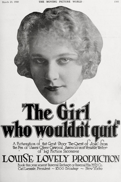 Póster de The Girl Who Wouldn't Quit