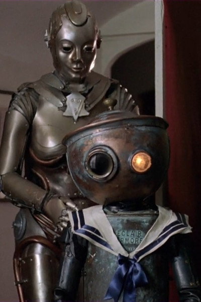 Póster de The Girl with the Mechanical Maiden