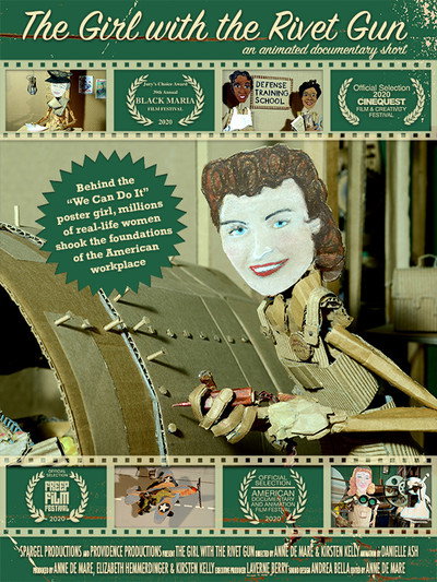 Póster de The Girl with the Rivet Gun