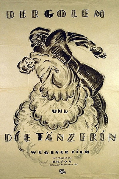 Póster de The Golem and the Dancing Girl