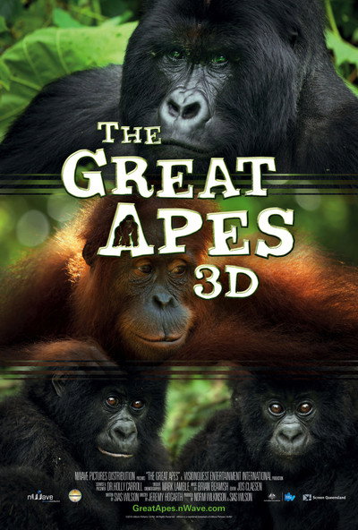 Póster de The Great Apes 3D