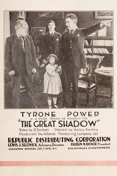 Póster de The Great Shadow