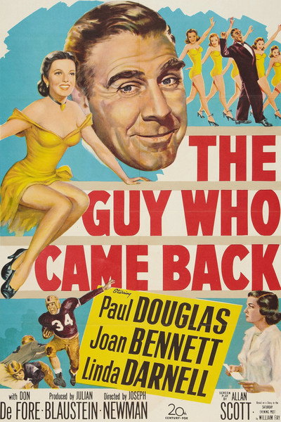Póster de The Guy Who Came Back