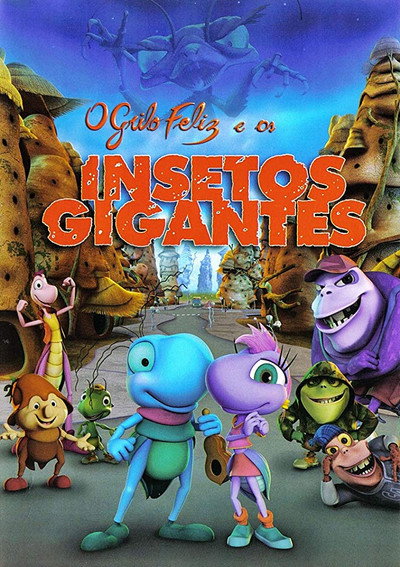 Póster de The Happy Cricket and the Giant Bugs