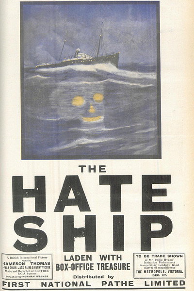 Póster de The Hate Ship