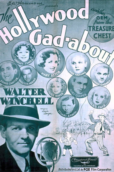 Póster de The Hollywood Gad-About