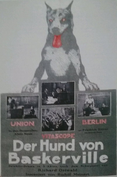 Póster de The Hound of the Baskervilles (1914)