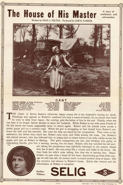 Póster de The House of His Master