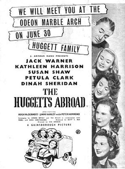 Póster de The Huggetts Abroad