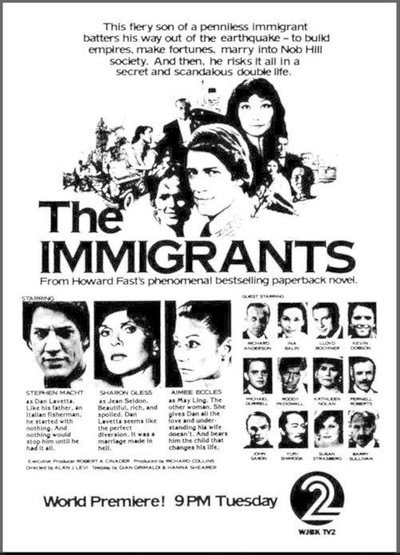 Póster de The Immigrants