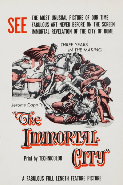 Póster de The Immortal City