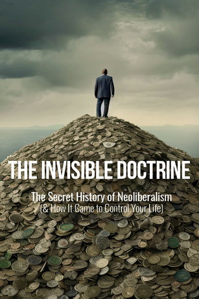 Póster de The Invisible Doctrine: The Secret History of Neoliberalism (& how it came to control your life)