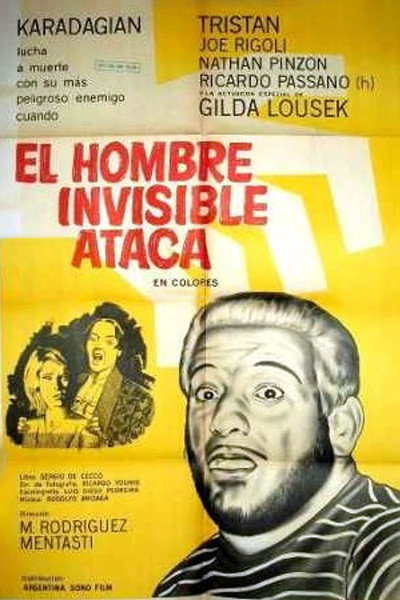 Póster de The Invisible Man Attacks