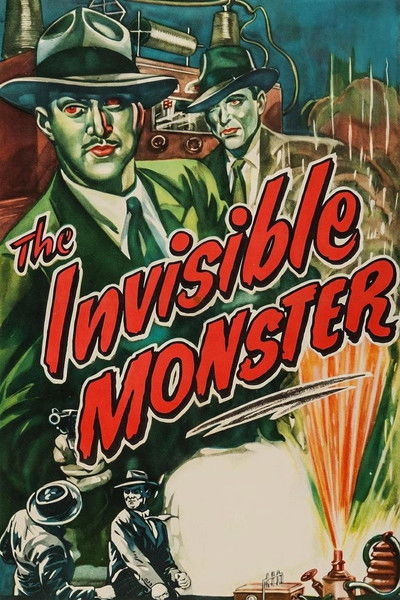 Póster de The Invisible Monster