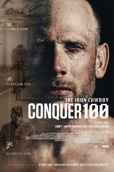 Póster de The Iron Cowboy: Conquer 100