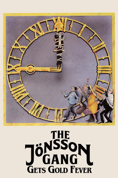Póster de The Jönsson Gang Gets Gold Fever