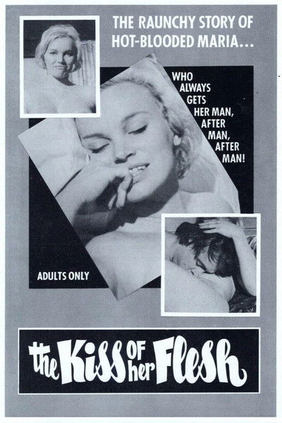 Póster de The Kiss of Her Flesh