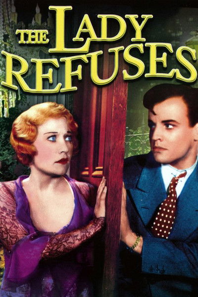 Póster de The Lady Refuses