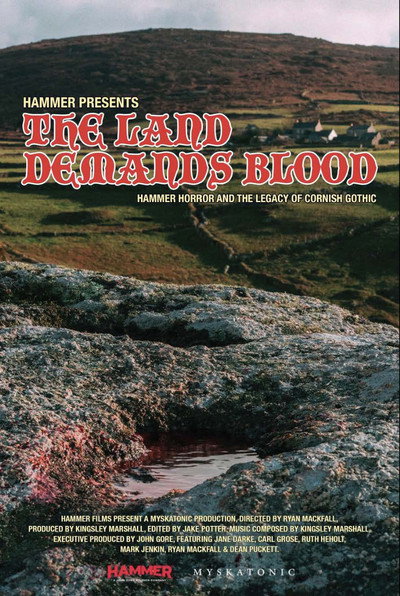 Póster de The Land Demands Blood: Hammer Horror and the Legacy of Cornish Gothic