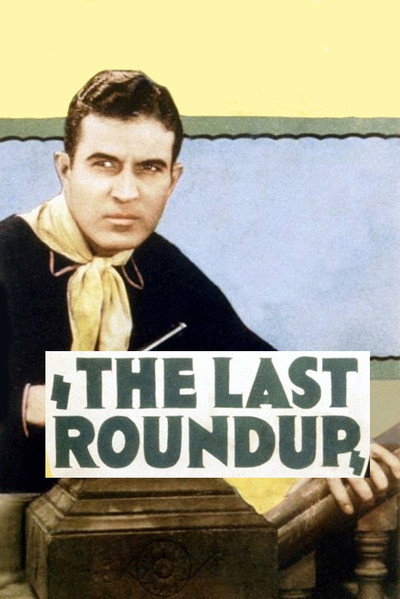 Póster de The Last Round-Up